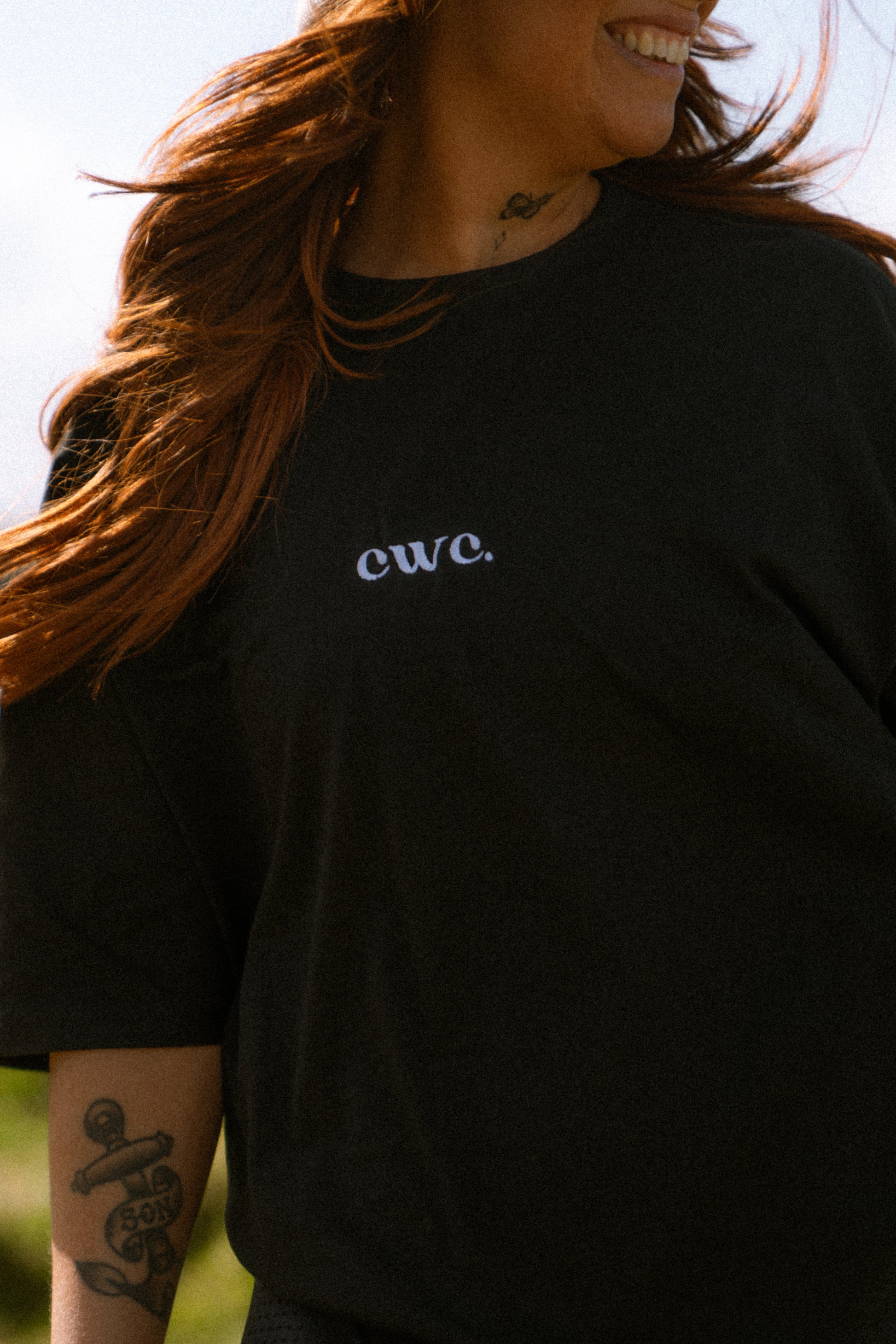 CWC Oversized T Shirt Black